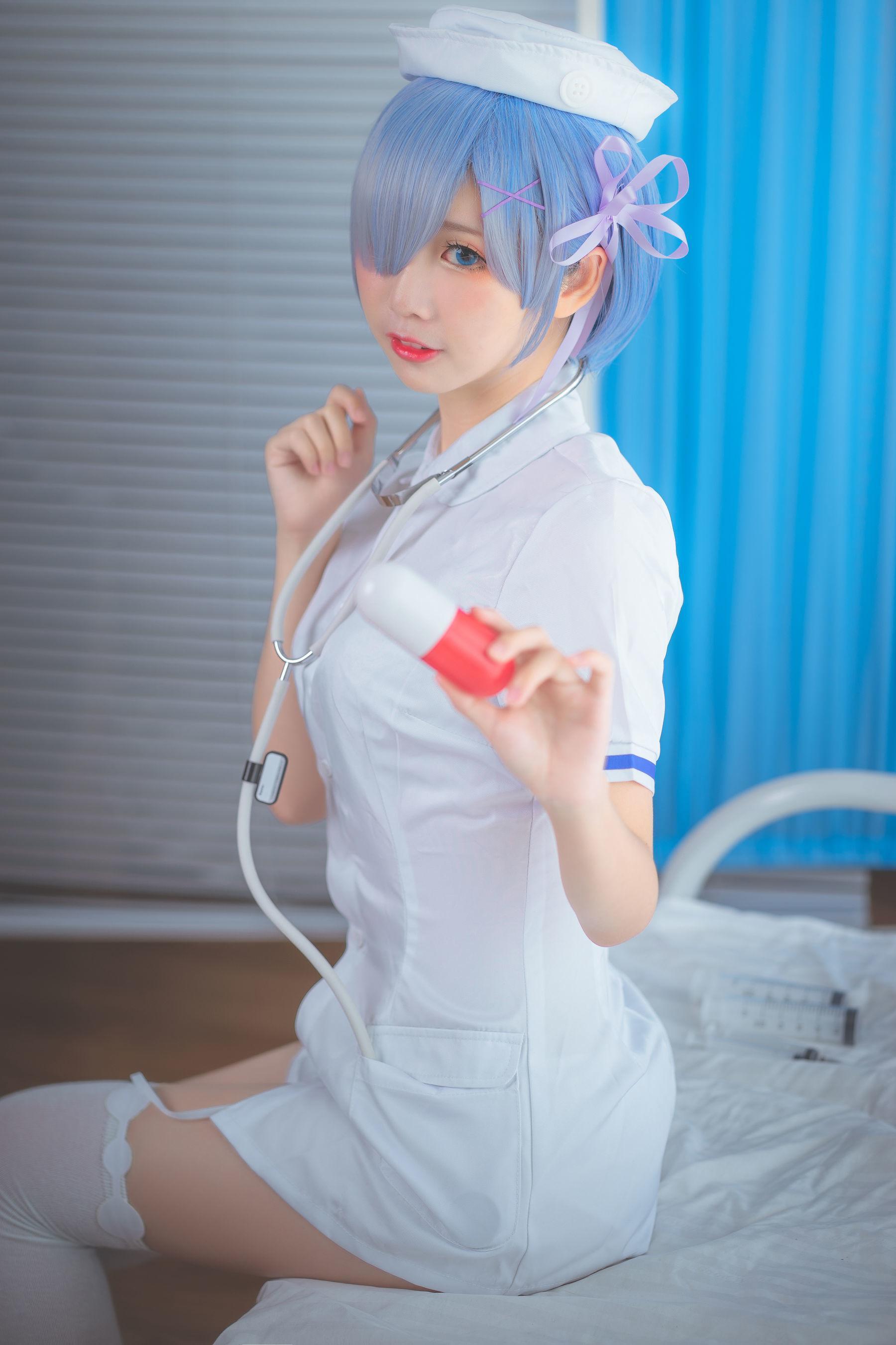 面饼仙儿《蕾姆》 [福利COSPLAY] 写真集(5)