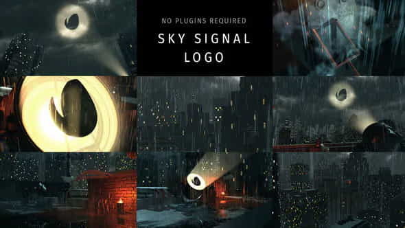 Sky Signal Logo II - VideoHive 25848662