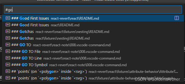 search symbol