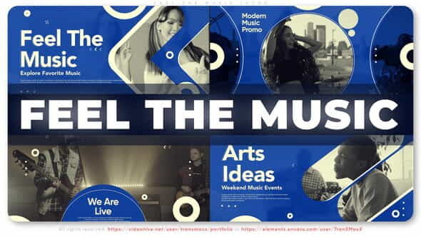 Feel The Music Intro - VideoHive 38600535