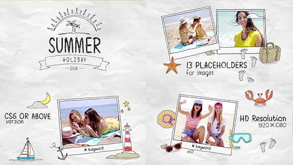 Summer Holidays - VideoHive 16928453