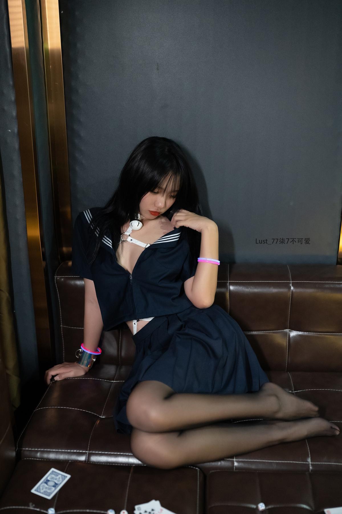 Cosplay 柒柒要乖哦 反差JK少女 Set.01(23)