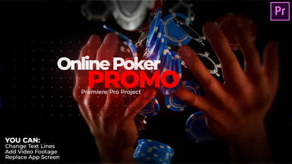 Online Poker App Promo - VideoHive 33975402