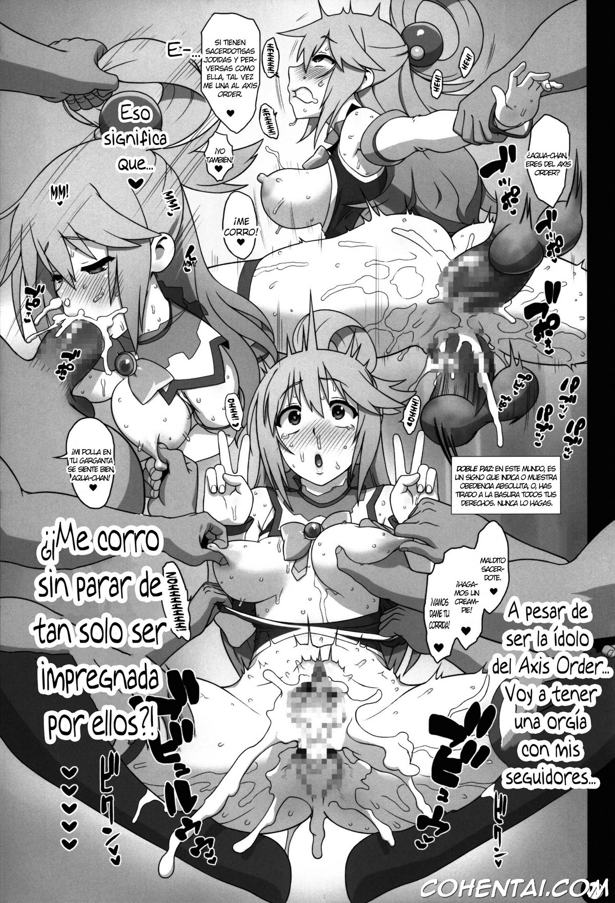 Kono Subarashii Sekai no Syukufuku (Kono Subarashii Sekai ni Syukufuku o!) xxx comics manga porno doujin hentai español sexo 