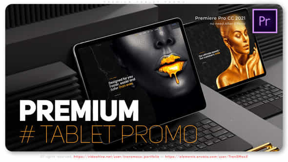 Premium Tablet Promo - VideoHive 46488877