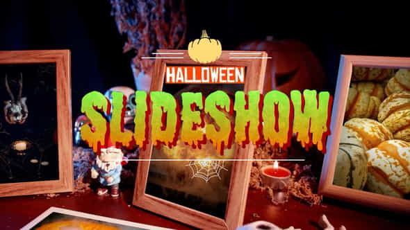 Halloween slideshow - VideoHive 33948633