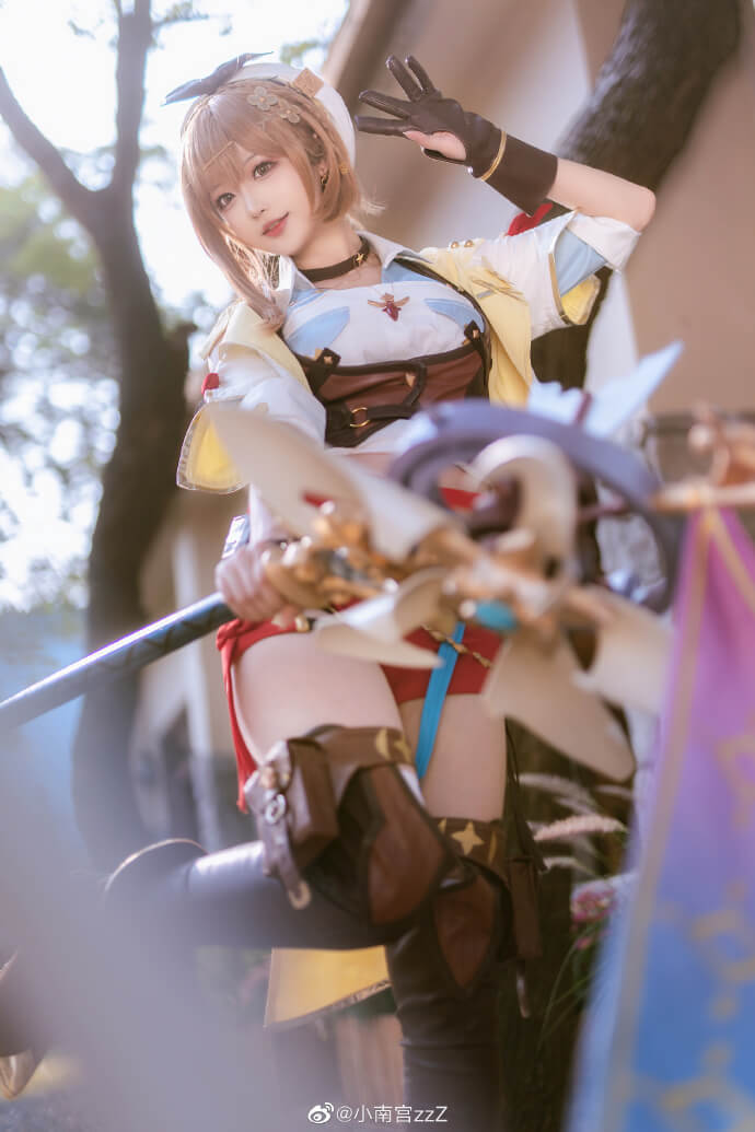 Cosplay：莱莎的炼金工房3 莱莎cos @小南宫zzZ