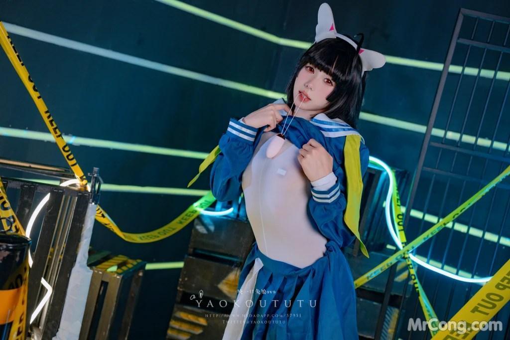Coser@黏黏团子兔: 兔兔班车 霞沢美游 (41 photos )(40)