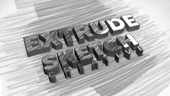 Extrude Sketch Pro - VideoHive 34626720