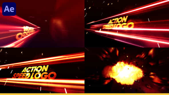 Action Speed Logo - VideoHive 37528251