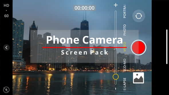 Phone Camera Screen Pack - VideoHive 32047840