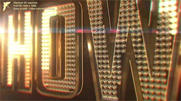 Showbiz Logo - VideoHive 22237616