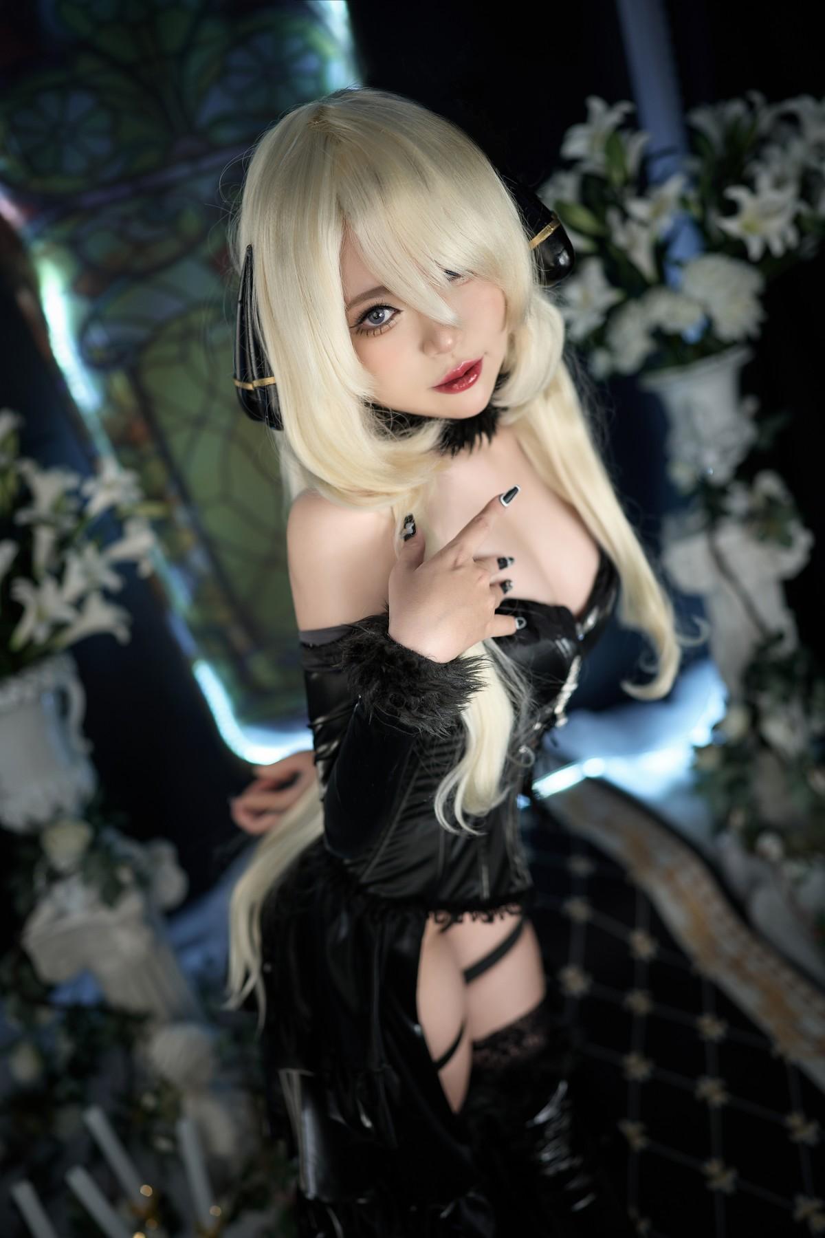 Cosplay 洛璃LoLiSAMA 暗黑小红帽(5)