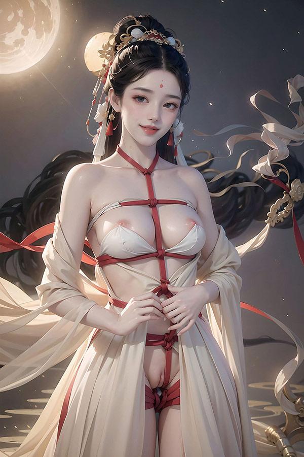 AI魔法秀之坠入红尘的美女SM捆绑(2)