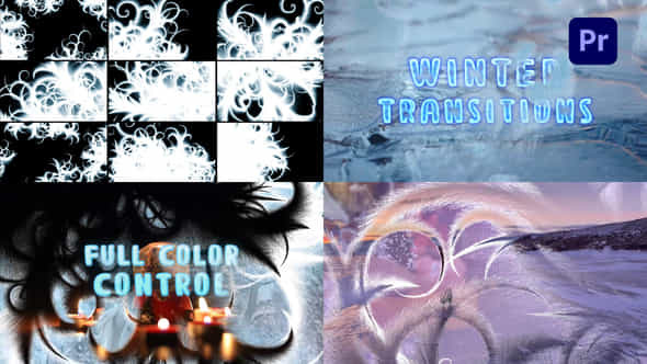 Ice Transitions Pack - VideoHive 34918131