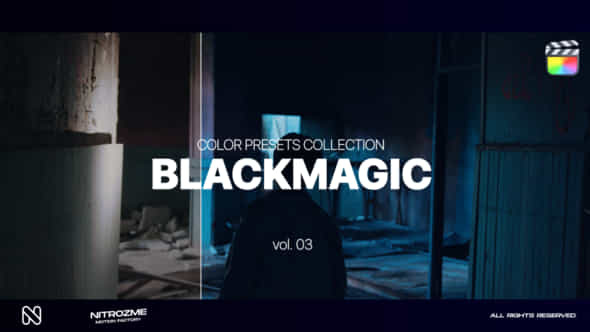 Blackmagic LUT Collection - VideoHive 48341639