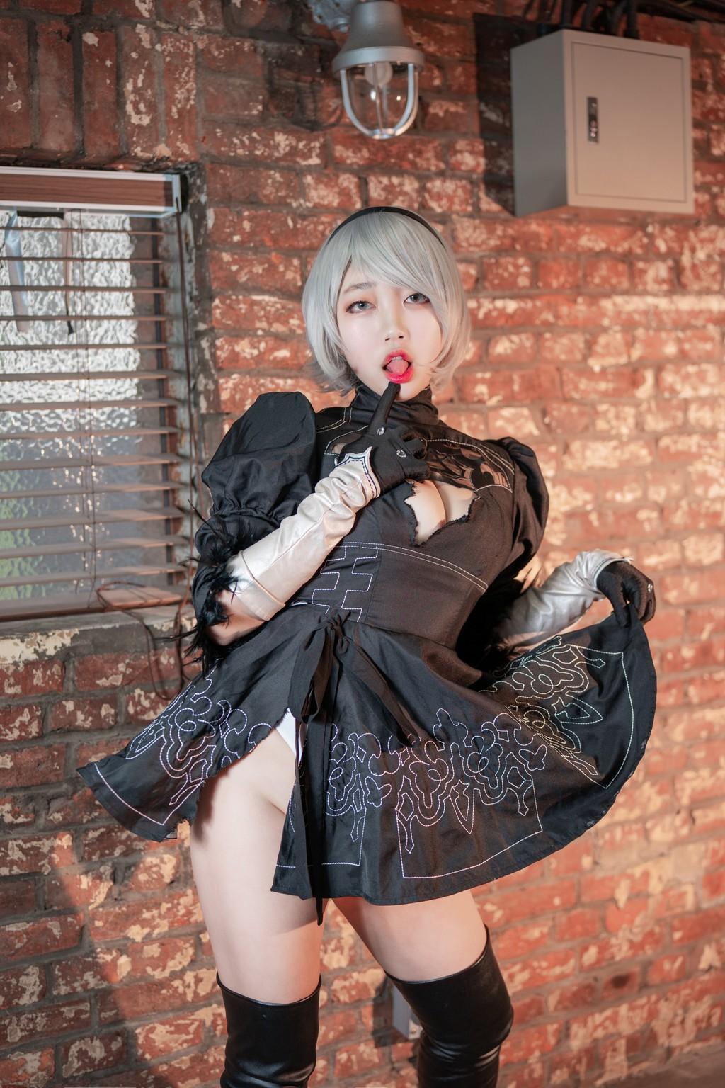 [CreamSoda] Baegle - Nier 2B (54 photos)(12)