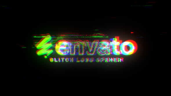 Glitch Logo Reveal - VideoHive 54039759