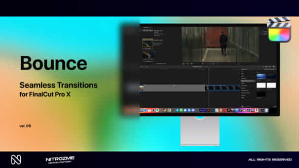 Bounce Transitions - VideoHive 47985804