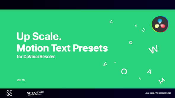 Up Scale Motion - VideoHive 47490926
