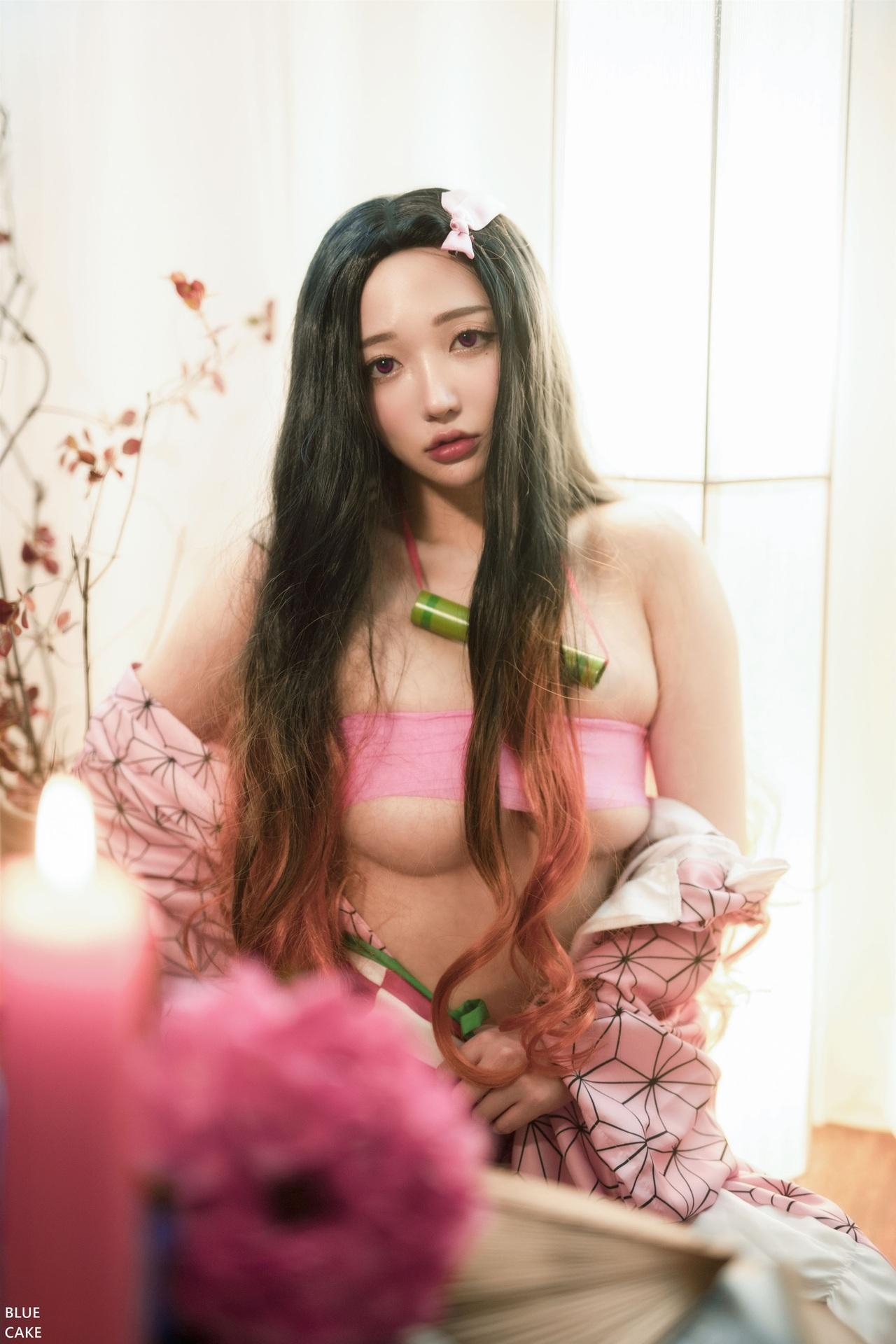 Son Yeeun 손예은, [BLUECAKE] Pink Oni Set.01(23)