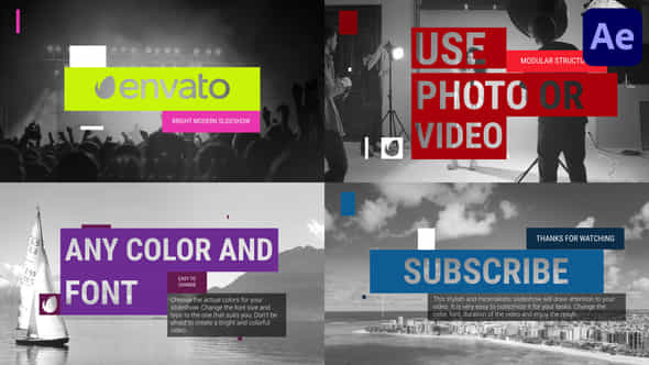 Bright Modern Slideshow - VideoHive 38616819
