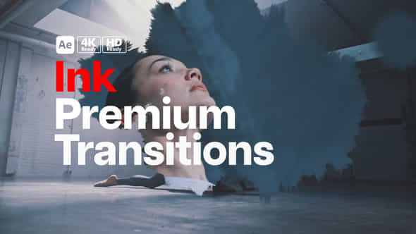 Premium Transitions Ink - VideoHive 49833315