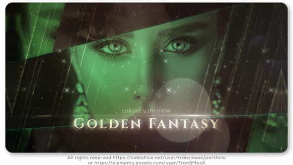 Golden Fantasy Luxury Slideshow - VideoHive 25543195