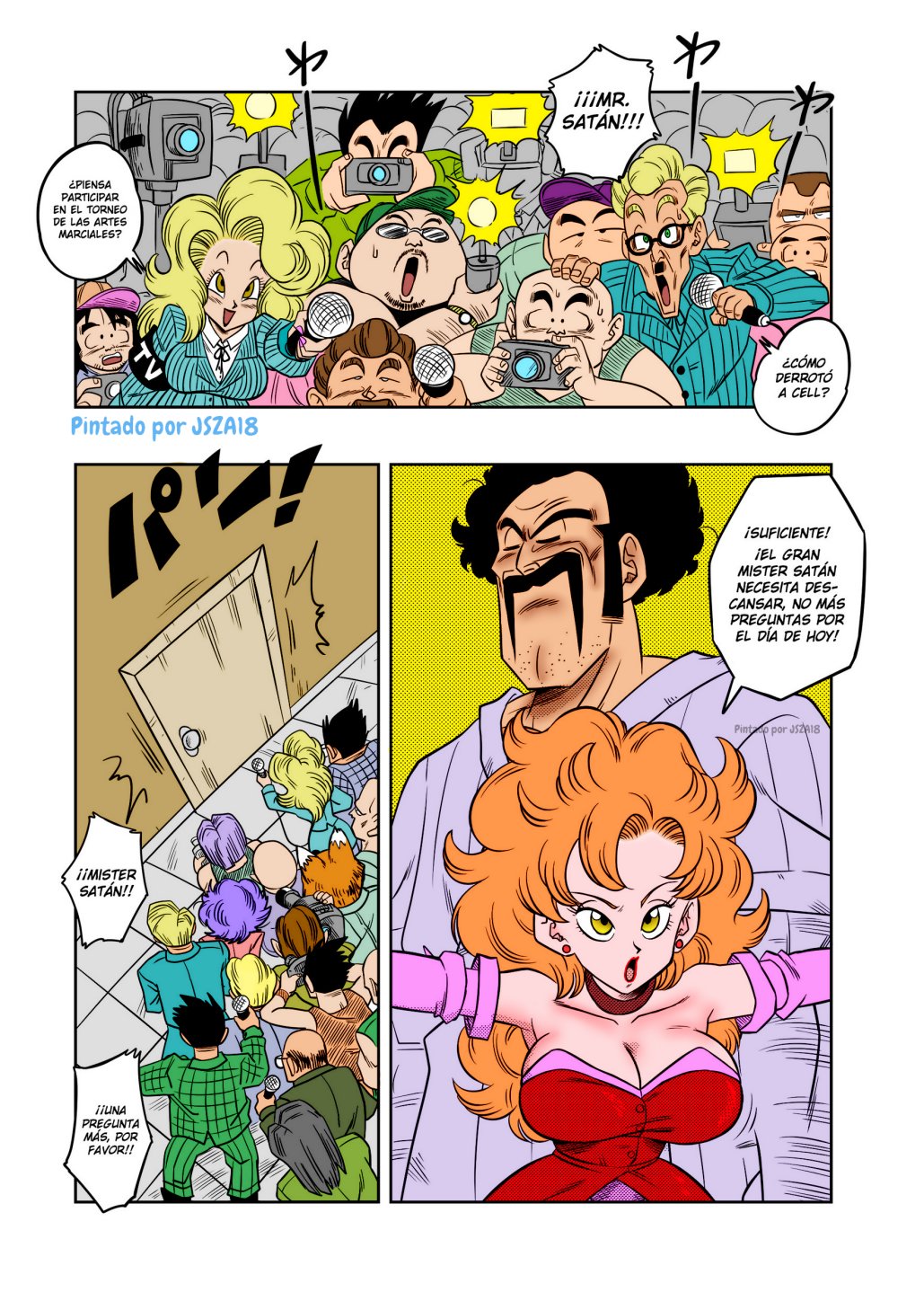 El Entrenamiento Secreto De Mr Satan - 2