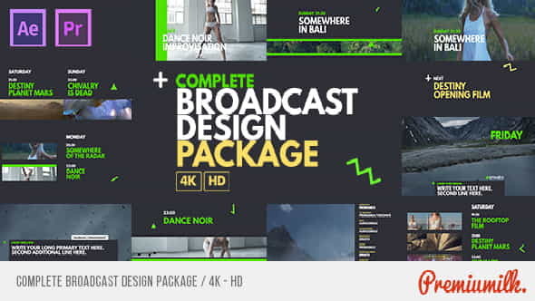 Complete Broadcast Design Package - VideoHive 19581685
