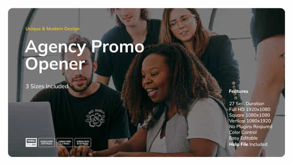 Agency Promo Opener - VideoHive 47243829