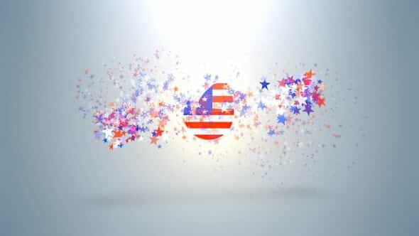 USA Ptriotic Logo - VideoHive 27042895