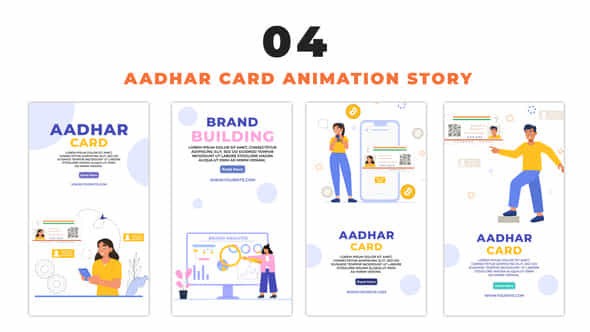 Aadhar Card Concept - VideoHive 48657918