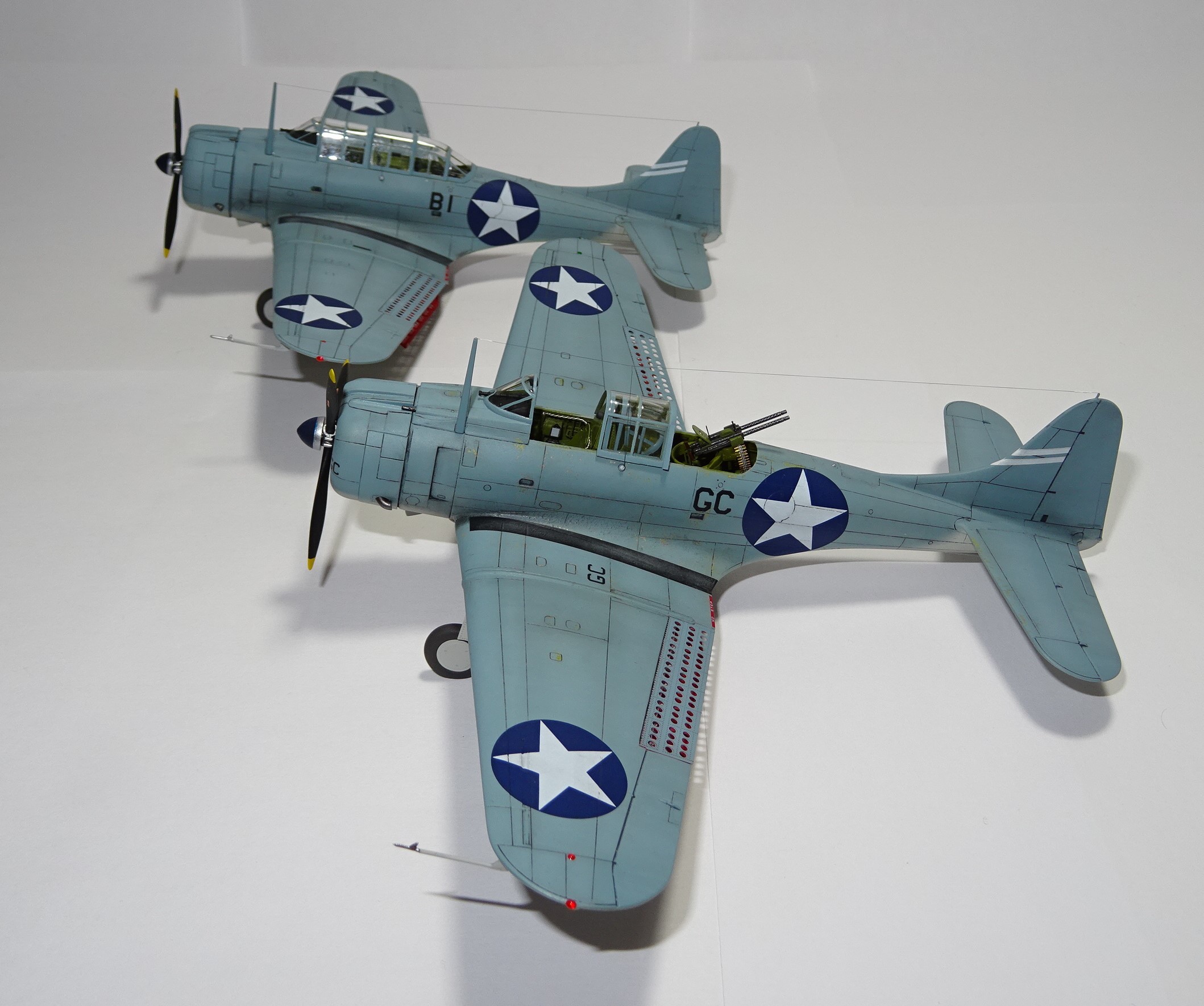 1:72 SBD Dauntless Dive Bomber Model Simulation Aircraft Model Aviation  Model Aircraft Kits for Collection and Gift