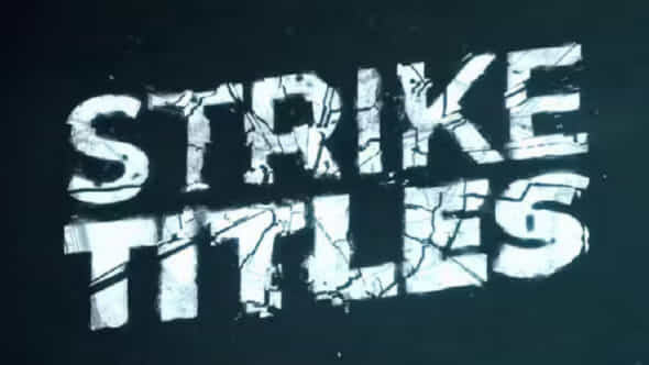 Action Strike Titles After Effects Template - VideoHive 51830288