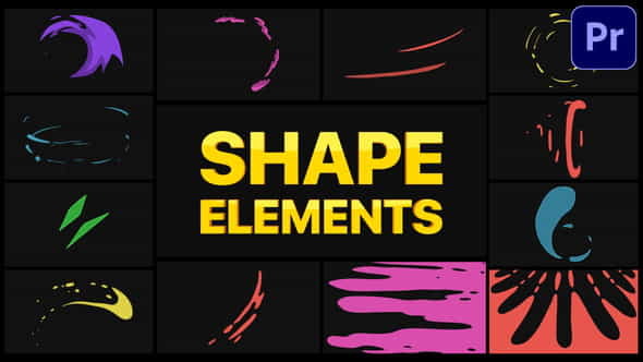 Shape Elements | Premiere Pro - VideoHive 29855819
