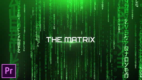 The Matrix - Cinematic Titles - VideoHive 24577419