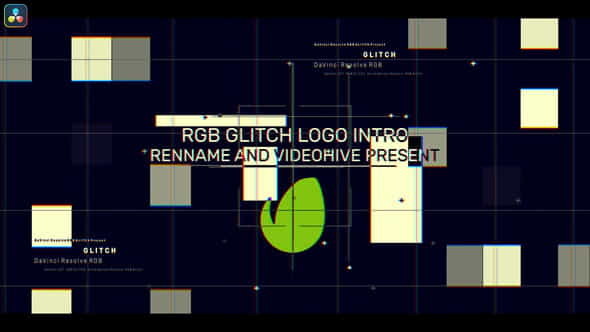 RGB Glitch Logo Intro - VideoHive 33311029