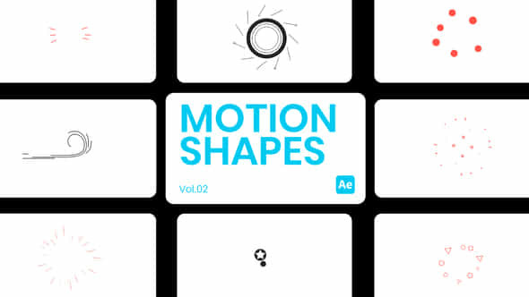 Motion Shapes 02 - VideoHive 44964350