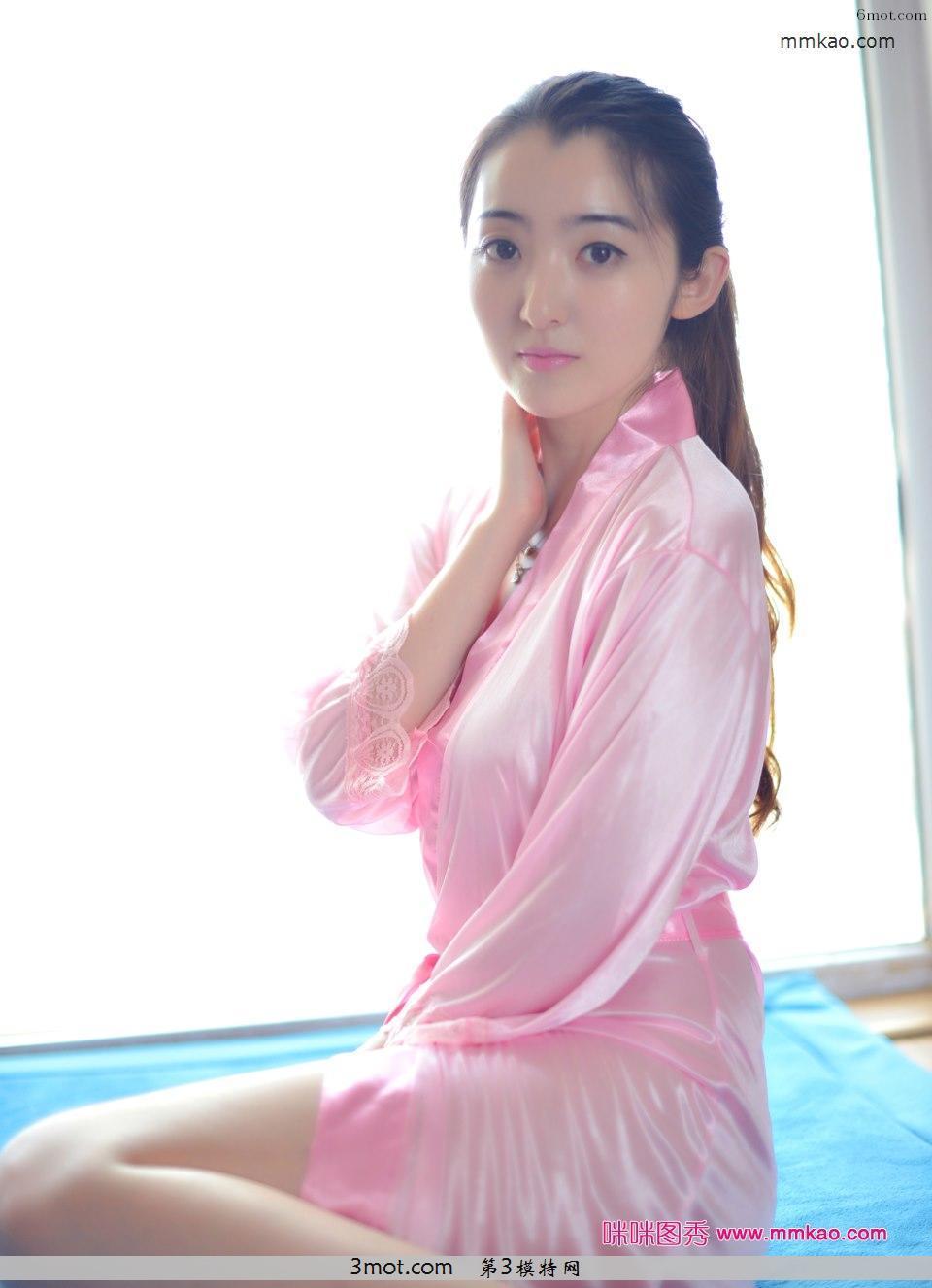 >PANS写真NO.283-和服展示的女孩紫萱清纯靓丽<(32)