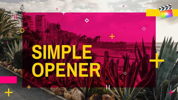 Simple Opener | For Final - VideoHive 35320013