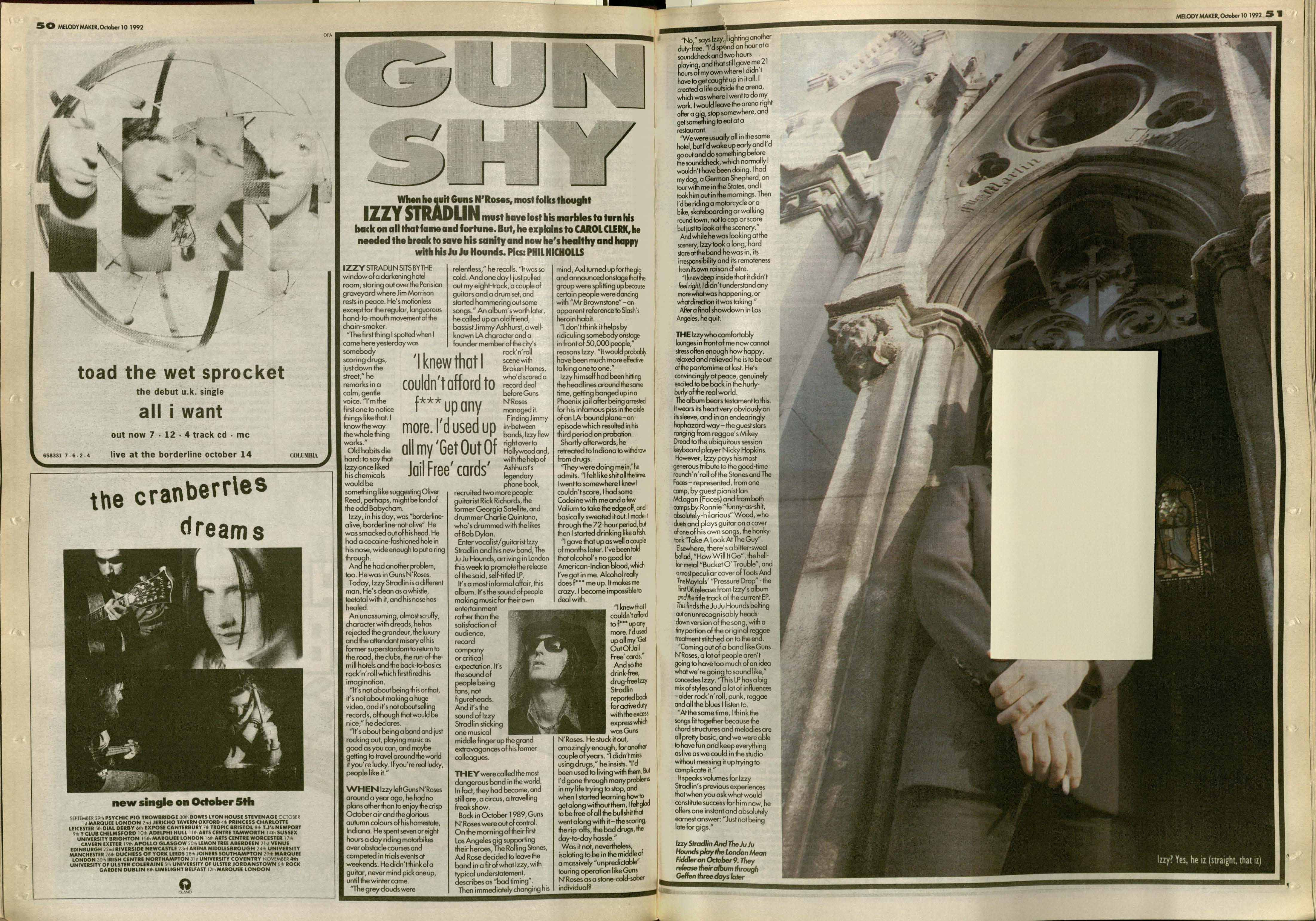 1992.10.10 - Melody Maker - Izzy: 'Why I left Guns N' Roses' JI1yvBgO_o