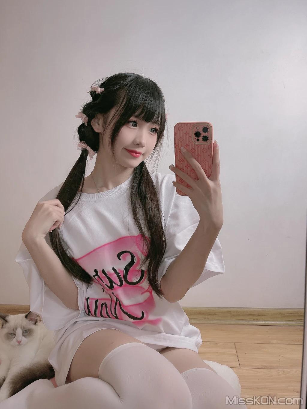 Coser@miko酱ww: mikoの白丝01 (241 photos)(30)