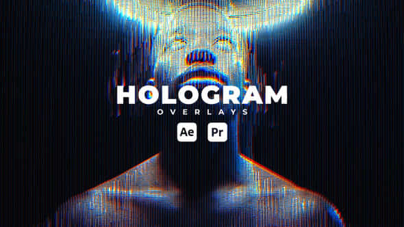 Hologram Overlays - VideoHive 58403352