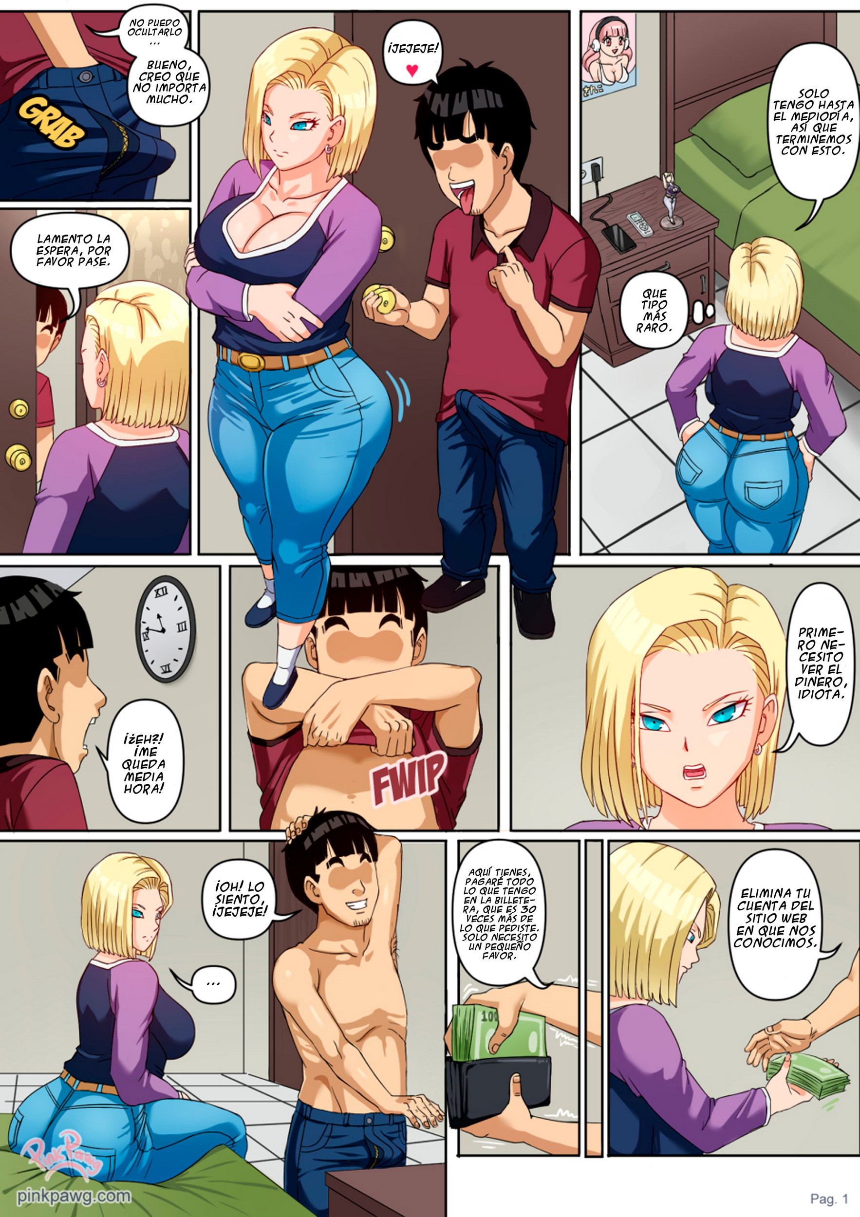 [Pink Pawg] Android 18 NTR Ep.4 - 3