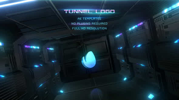 Tunnel Logo - VideoHive 48797022