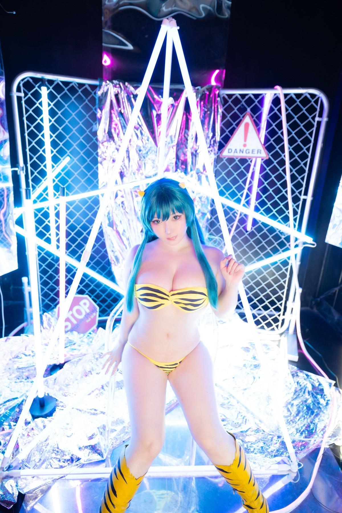 Cosplay SAKUサク Lum ラム うる星やつら Set.04(6)