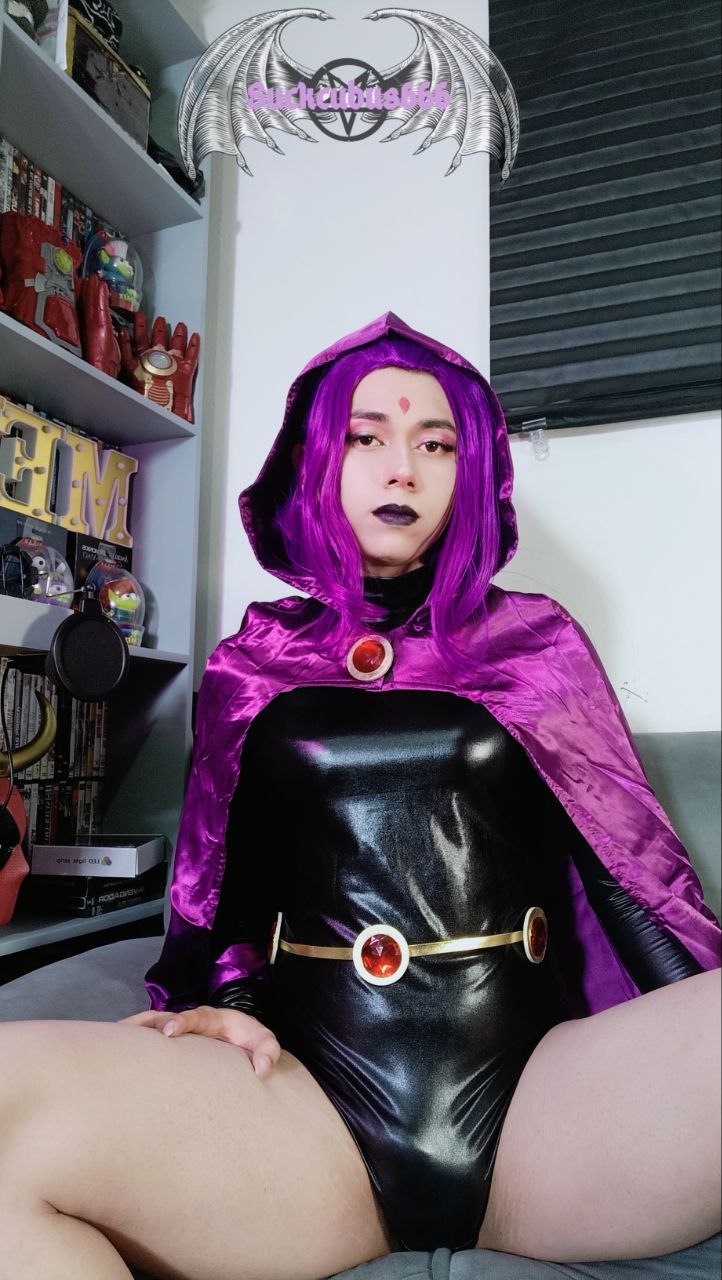 Succubus Trap Boy - Raven