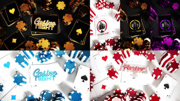 Gold Cards And - VideoHive 42542284