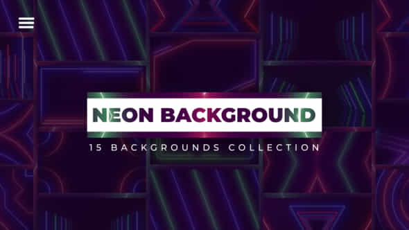 Neon Backgrounds - VideoHive 45193382